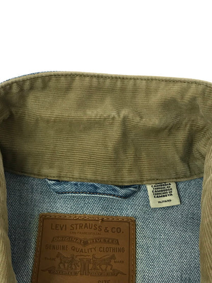 【中古品】【メンズ】 Levi's リーバイス DENIM TRUCKER JACKET A0640-0000 デニム トラッカージャケット ライトアウター 147-260405-na-12-tag サイズ：XL カラー：ライトインディゴ 万代Net店