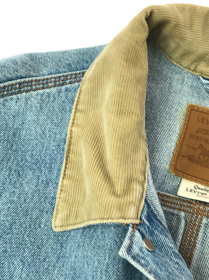 【中古品】【メンズ】 Levi's リーバイス DENIM TRUCKER JACKET A0640-0000 デニム トラッカージャケット ライトアウター 147-260405-na-12-tag サイズ：XL カラー：ライトインディゴ 万代Net店