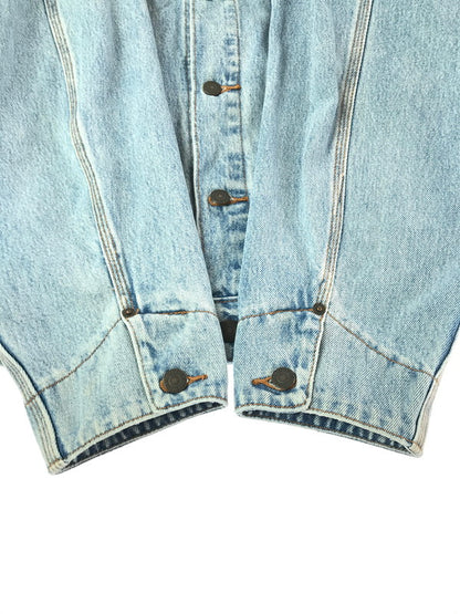 【中古品】【メンズ】 Levi's リーバイス DENIM TRUCKER JACKET A0640-0000 デニム トラッカージャケット ライトアウター 147-260405-na-12-tag サイズ：XL カラー：ライトインディゴ 万代Net店