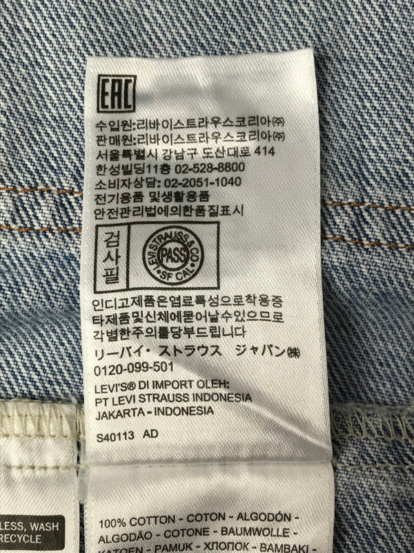 【中古品】【メンズ】 Levi's リーバイス DENIM TRUCKER JACKET A0640-0000 デニム トラッカージャケット ライトアウター 147-260405-na-12-tag サイズ：XL カラー：ライトインディゴ 万代Net店