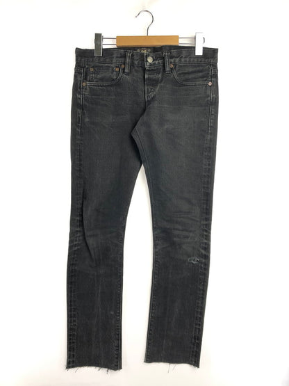 【中古品】【メンズ】 RRL ダブルアールエル BUTTON-FLY DENIM PANTS ボタンフライデニムパンツ 156-260409-rt-15-tag サイズ：28/34 カラー：ブラック 万代Net店