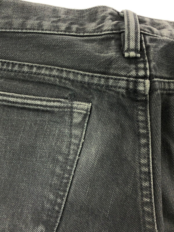 【中古品】【メンズ】 RRL ダブルアールエル BUTTON-FLY DENIM PANTS ボタンフライデニムパンツ 156-260409-rt-15-tag サイズ：28/34 カラー：ブラック 万代Net店