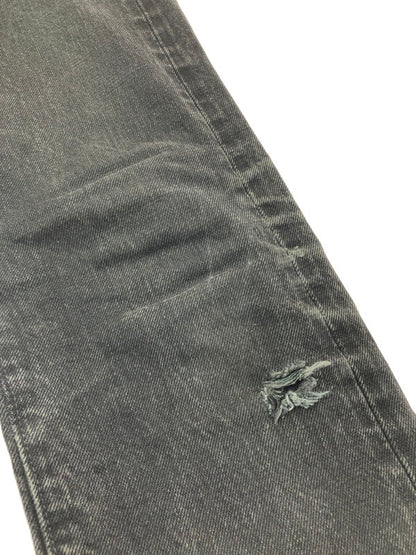 【中古品】【メンズ】 RRL ダブルアールエル BUTTON-FLY DENIM PANTS ボタンフライデニムパンツ 156-260409-rt-15-tag サイズ：28/34 カラー：ブラック 万代Net店