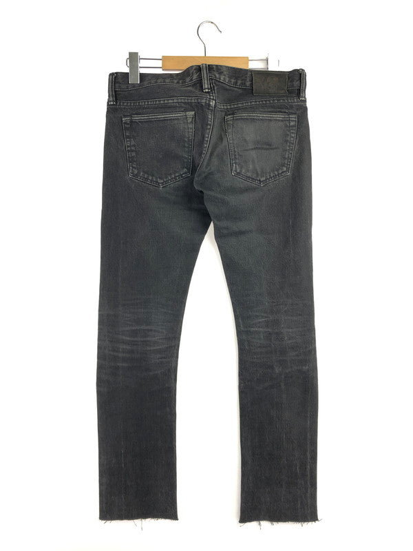 【中古品】【メンズ】 RRL ダブルアールエル BUTTON-FLY DENIM PANTS ボタンフライデニムパンツ 156-260409-rt-15-tag サイズ：28/34 カラー：ブラック 万代Net店