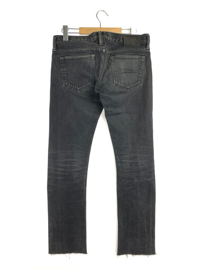 【中古品】【メンズ】 RRL ダブルアールエル BUTTON-FLY DENIM PANTS ボタンフライデニムパンツ 156-260409-rt-15-tag サイズ：28/34 カラー：ブラック 万代Net店