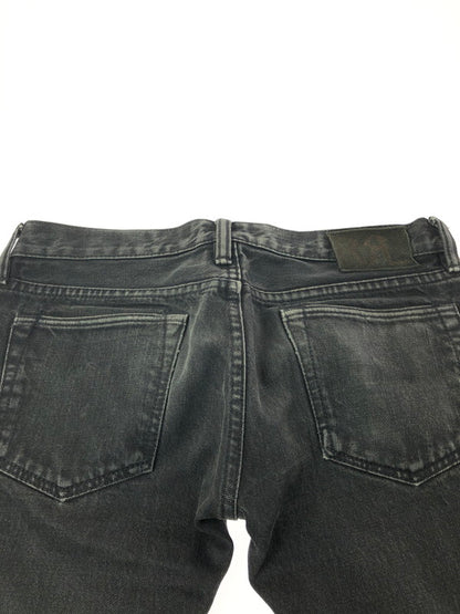 【中古品】【メンズ】 RRL ダブルアールエル BUTTON-FLY DENIM PANTS ボタンフライデニムパンツ 156-260409-rt-15-tag サイズ：28/34 カラー：ブラック 万代Net店