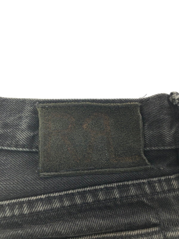 【中古品】【メンズ】 RRL ダブルアールエル BUTTON-FLY DENIM PANTS ボタンフライデニムパンツ 156-260409-rt-15-tag サイズ：28/34 カラー：ブラック 万代Net店