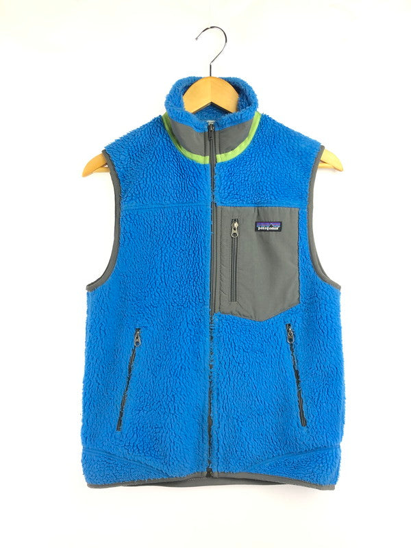 【中古品】【メンズ】 PATAGONIA パタゴニア CLASSIC RETRO-X VEST BLUE 23047FA11 クラシックレトロエックス ベスト アウター フリース 144-260822-su-01-tagh サイズ：XS カラー：ブルー 万代Net店