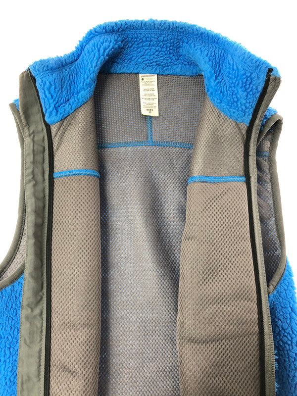 【中古品】【メンズ】 PATAGONIA パタゴニア CLASSIC RETRO-X VEST BLUE 23047FA11 クラシックレトロエックス ベスト アウター フリース 144-260822-su-01-tagh サイズ：XS カラー：ブルー 万代Net店