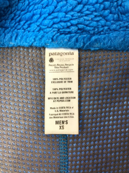 【中古品】【メンズ】 PATAGONIA パタゴニア CLASSIC RETRO-X VEST BLUE 23047FA11 クラシックレトロエックス ベスト アウター フリース 144-260822-su-01-tagh サイズ：XS カラー：ブルー 万代Net店