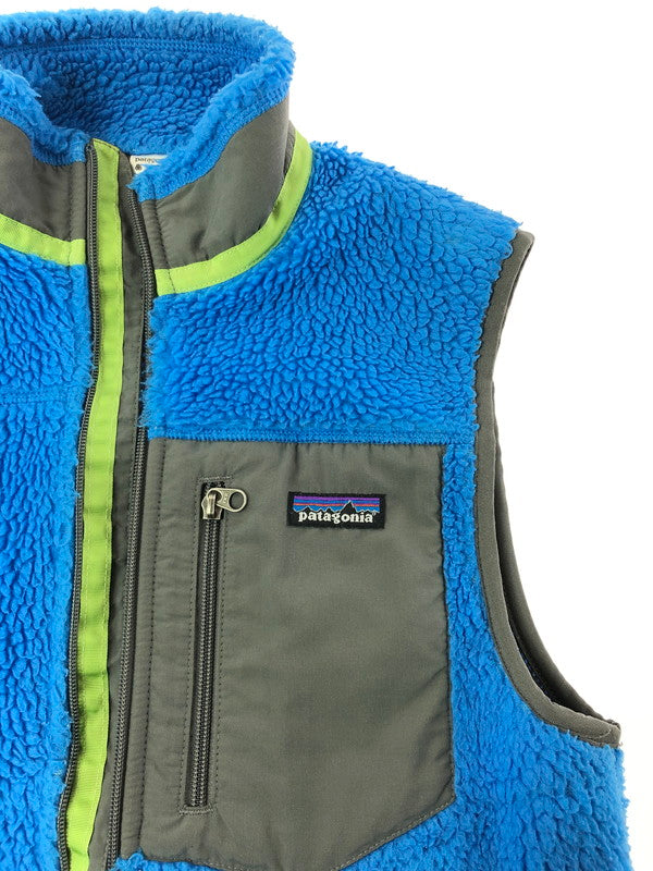 【中古品】【メンズ】 PATAGONIA パタゴニア CLASSIC RETRO-X VEST BLUE 23047FA11 クラシックレトロエックス ベスト アウター フリース 144-260822-su-01-tagh サイズ：XS カラー：ブルー 万代Net店