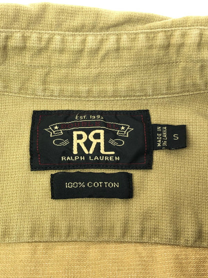 【中古品】【メンズ】 RRL ダブルアールエル L/S SAFARI SHIRT エポレット サファリ シャツ 長袖シャツ 145-260516-na-08-tagh サイズ：S カラー：ベージュ 万代Net店