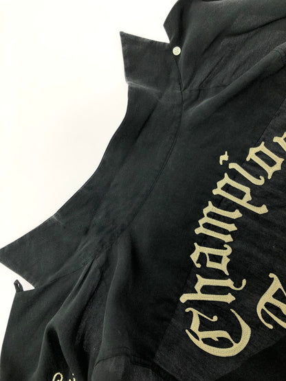 【中古品】【メンズ】 WACKO MARIA ワコマリア RODEO TAILOR TEXAS CHAMPIONS TEXAS RAYON L/S SHIRT ロデオテーラー テキサスチャンピオンズ テキサス シャツ 142-260403-rt-16-tagh サイズ：S カラー：ブラック 万代Net店