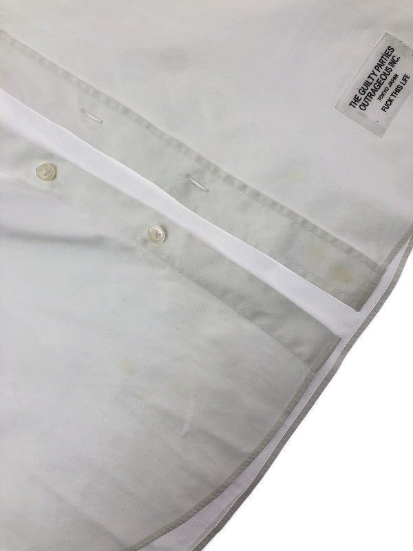 【中古品】【メンズ】 WACKO MARIA ワコマリア B.D.SHIRT WMR-OX-03 ロングスリーブ シャツ トップス 142-260403-rt-17-tagh サイズ：S カラー：ホワイト 万代Net店