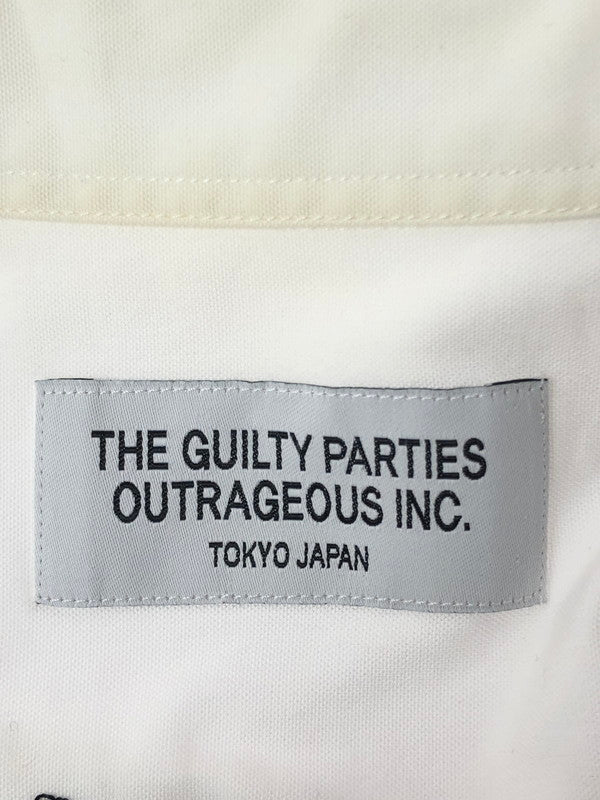 【中古品】【メンズ】 WACKO MARIA ワコマリア B.D.SHIRT WMR-OX-03 ロングスリーブ シャツ トップス 142-260403-rt-17-tagh サイズ：S カラー：ホワイト 万代Net店