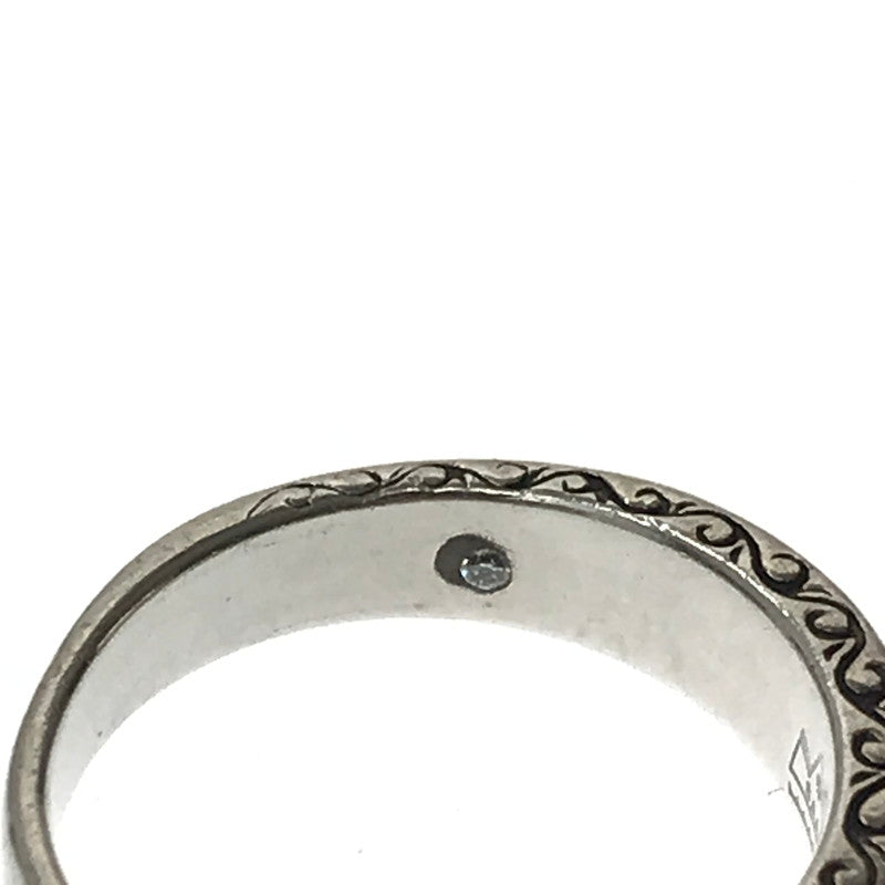 【中古品】【メンズ】 SAAD PREMIUM サード プレミアム RPR-9 IN DIA SV925 ジオメトリックパターンリング 指輪 アクセサリー 191-260623-na-03-tagh サイズ：23 カラー：シルバー 万代Net店