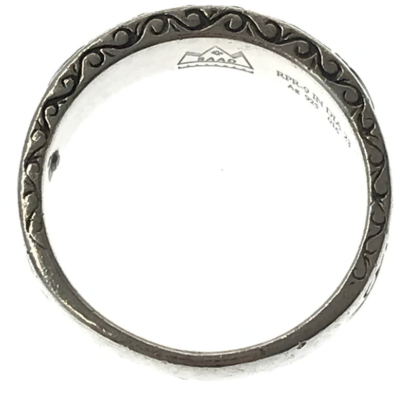 【中古品】【メンズ】 SAAD PREMIUM サード プレミアム RPR-9 IN DIA SV925 ジオメトリックパターンリング 指輪 アクセサリー 191-260623-na-03-tagh サイズ：23 カラー：シルバー 万代Net店