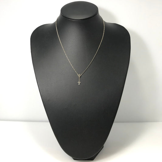 【中古品】【メンズ】 JUSTIN DAVIS ジャスティンデイビス TINY ROSARY NECKLACE タイニー ロザリー ネックレス アクセサリー 192-260627-na-16-tagh カラー：シルバー 万代Net店