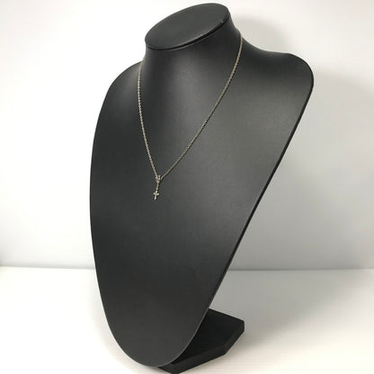 【中古品】【メンズ】 JUSTIN DAVIS ジャスティンデイビス TINY ROSARY NECKLACE タイニー ロザリー ネックレス アクセサリー 192-260627-na-16-tagh カラー：シルバー 万代Net店