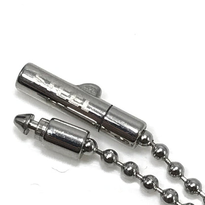【中古品】【メンズ】 DIESEL ディーゼル MINI DOUBLE DOG TAG NECKLACE DX0202040 ミニ ダブル ドッグ タグ ネックレス アクセサリー 192-260626-rt-03-tagh カラー：シルバー 万代Net店