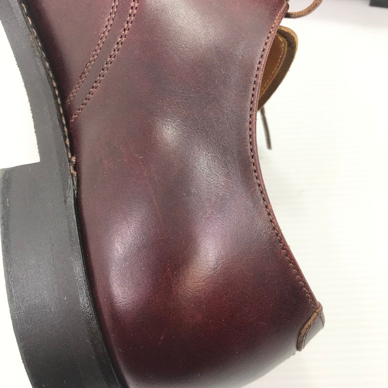 【中古品】【メンズ】 NEIGHBORHOOD ネイバーフッド PLAIN TOE プレーントゥドレスシューズ 靴 164-260411-na-20-tagh サイズ：9 カラー：バーガンディー系 万代Net店