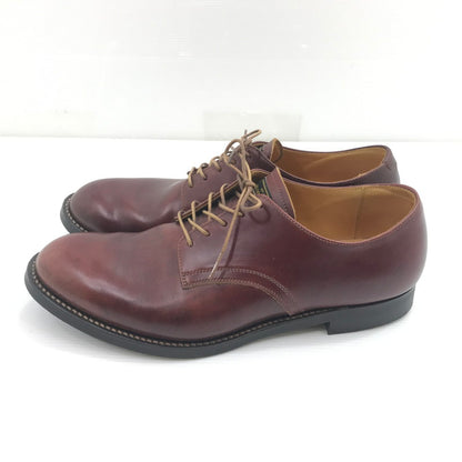 【中古品】【メンズ】 NEIGHBORHOOD ネイバーフッド PLAIN TOE プレーントゥドレスシューズ 靴 164-260411-na-20-tagh サイズ：9 カラー：バーガンディー系 万代Net店