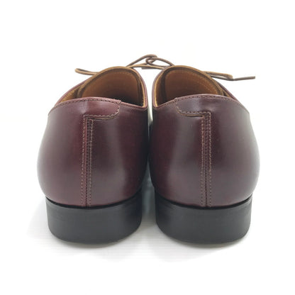 【中古品】【メンズ】 NEIGHBORHOOD ネイバーフッド PLAIN TOE プレーントゥドレスシューズ 靴 164-260411-na-20-tagh サイズ：9 カラー：バーガンディー系 万代Net店