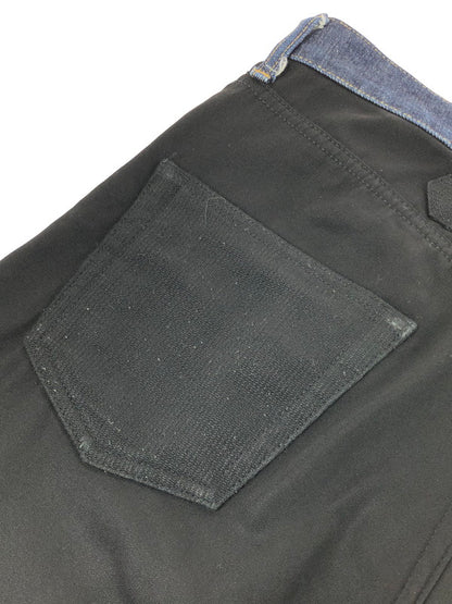 【中古品】【メンズ】 EYE JUNYA WATANABE COMME DES GARCONS WP-P039 2015AW COTTON DENIM x WOOL DOESKIN PANTS 151-260409-rt-14-tag サイズ：L カラー：インディゴ/ブラック 万代Net店