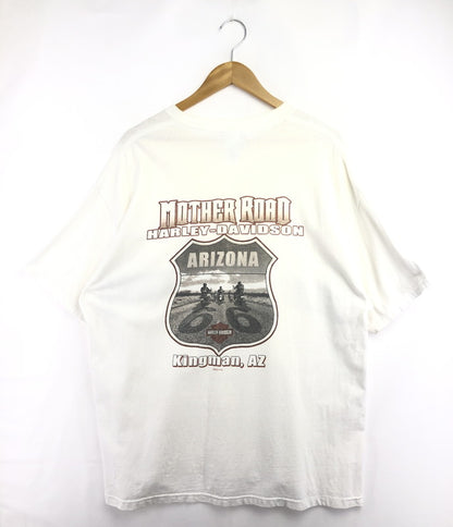 【現状渡し品】【メンズ】 HARLEY-DAVIDSON 00S USA製 両面プリント SS TEE 00年代 半袖Tシャツ トップス 146-260514-ki-01-tagh サイズ：XL カラー：ホワイト 万代Net店