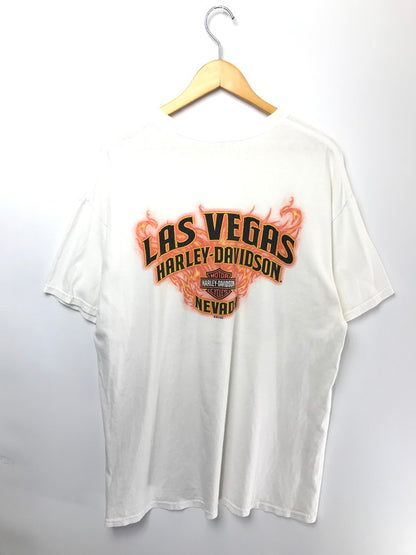 【現状渡し品】【メンズ】 HARLEY-DAVIDSON ハーレーダビッドソン × LOONEY TUNES ルーニー チューンズ PRINT TEE プリントTシャツ 半袖Tシャツ 146-260506-na-11-tag サイズ：サイズ表記なし　下記参照 カラー：ホワイト 万代Net店