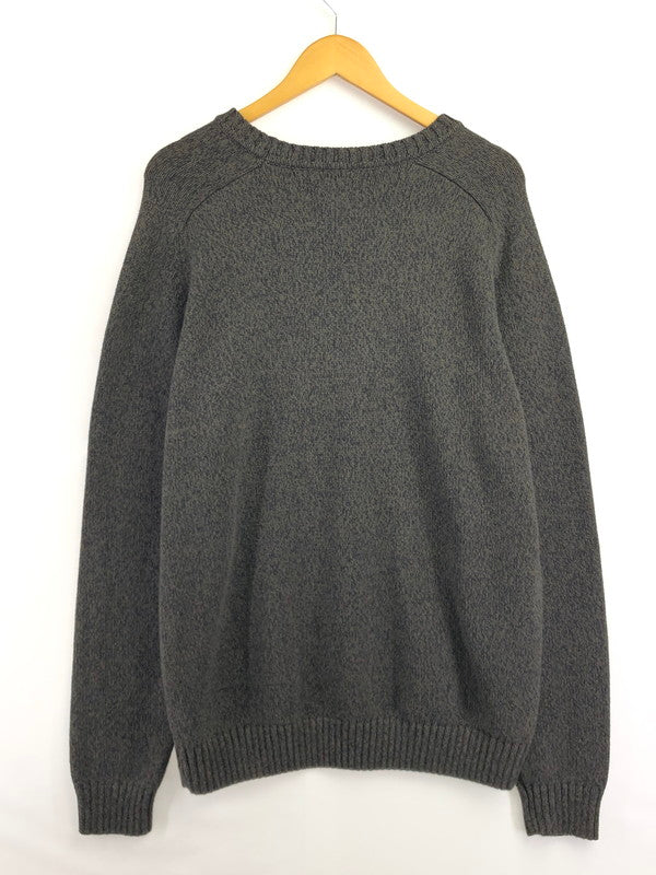 【中古品】【メンズ】 CROFT&BARROW クラフトアンドバロー COTTON SWEATER コットン セーター トップス 146-260913-rt-17-tagh サイズ：XL カラー：ダークグレー 万代Net店