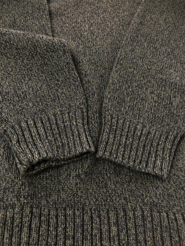 【中古品】【メンズ】 CROFT&BARROW クラフトアンドバロー COTTON SWEATER コットン セーター トップス 146-260913-rt-17-tagh サイズ：XL カラー：ダークグレー 万代Net店