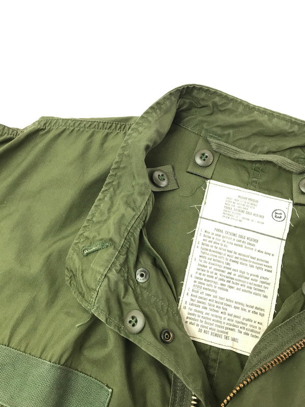 【中古品】【メンズ】 U.S.ARMY アメリカ軍 M-65 MOD COAT 8415-00-782-3218 モッズコート ミリタリージャケット 76年 SO-SEW STYLES社製 ライトアウター 146-260405-na-15-tag サイズ：MEDIUM-REGULAR カラー：カーキ 万代Net店