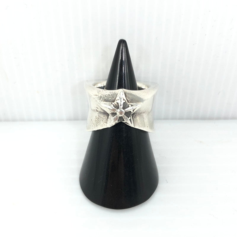※店頭販売のみ 【中古品】【メンズ】 LARGE STAR RING ラージ スター リング 925 40.60g 指輪 アクセサリー 190-260325-yy-01-ichh サイズ：約12号 カラー：シルバー 万代Net店