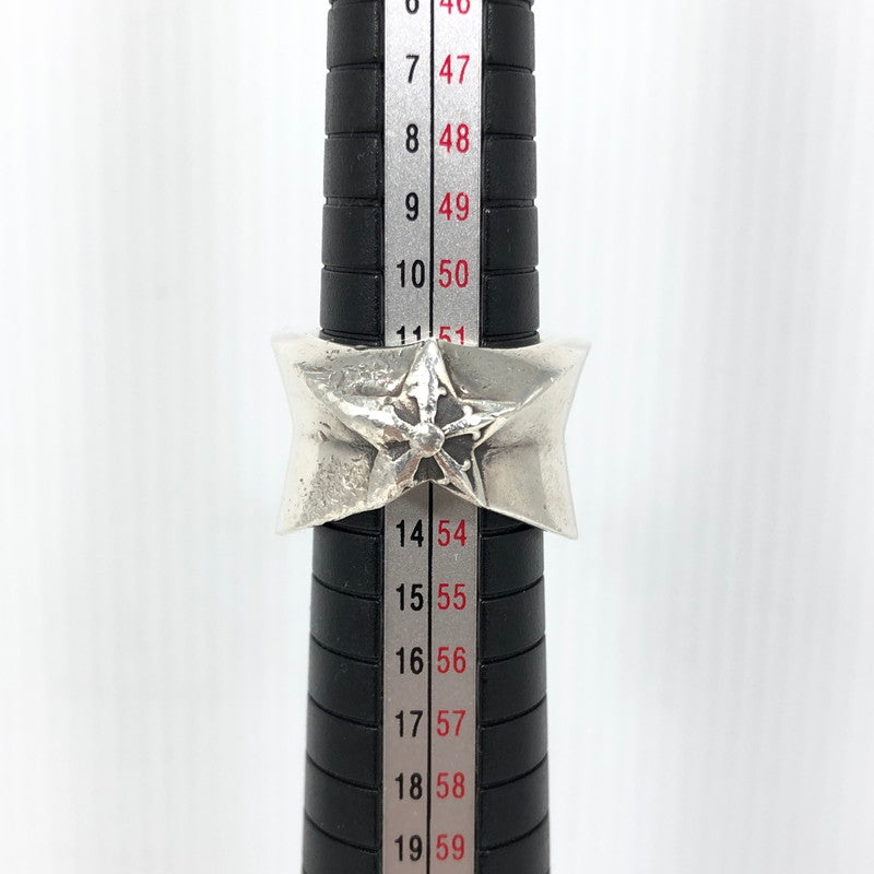 ※店頭販売のみ 【中古品】【メンズ】 LARGE STAR RING ラージ スター リング 925 40.60g 指輪 アクセサリー 190-260325-yy-01-ichh サイズ：約12号 カラー：シルバー 万代Net店