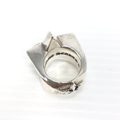 ※店頭販売のみ 【中古品】【メンズ】 LARGE STAR RING ラージ スター リング 925 40.60g 指輪 アクセサリー 190-260325-yy-01-ichh サイズ：約12号 カラー：シルバー 万代Net店