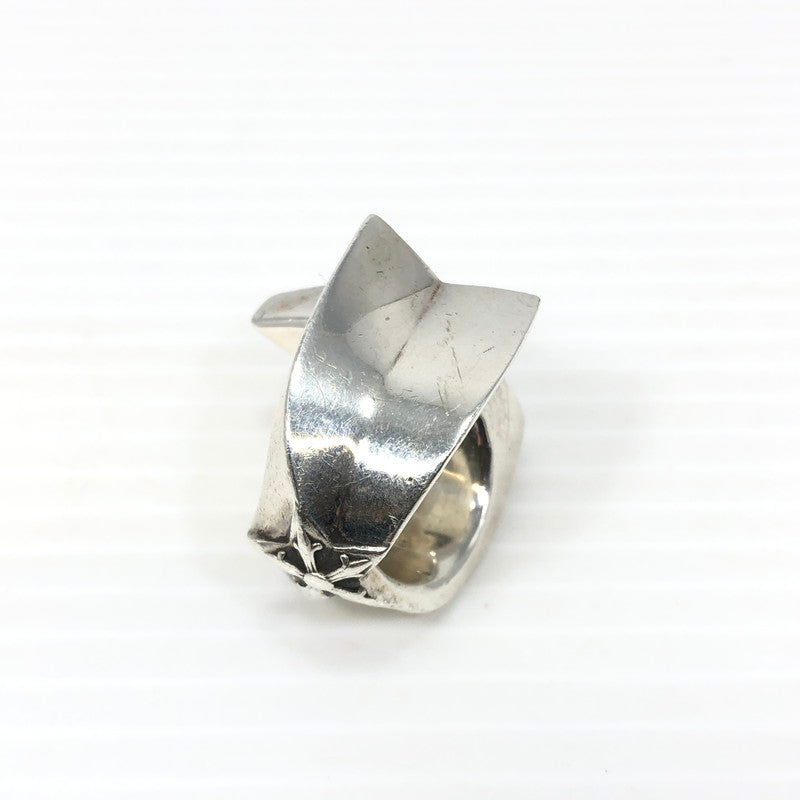 ※店頭販売のみ 【中古品】【メンズ】 LARGE STAR RING ラージ スター リング 925 40.60g 指輪 アクセサリー 190-260325-yy-01-ichh サイズ：約12号 カラー：シルバー 万代Net店