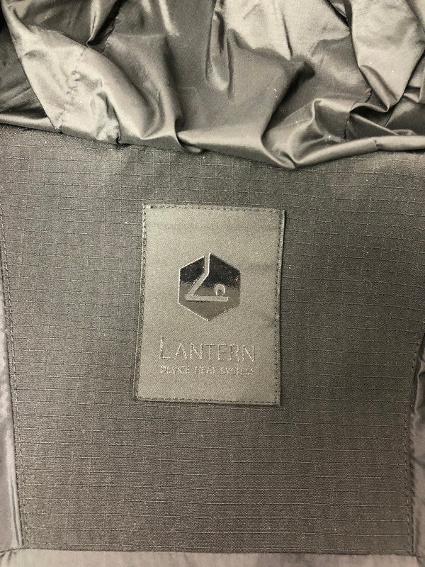 【中古品】【メンズ】 LANTERN ランタン HOODED MILITARY BLOUSON BLACK MLA-LAN-06 フーデッド ミリタリー ブルゾン ミリタリージャケット アウター 140-260823-rt-27-tagh サイズ：4(XL) カラー：ブラック 万代Net店