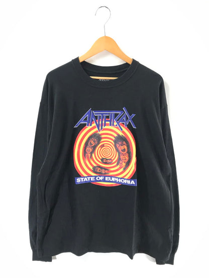 【中古品】【メンズ】 NEIGHBORHOOD ネイバーフッド × ANTHRAX アンスラックス NH x ANTHRAX . TEE LS-1 232PCNH-LT01S Tシャツ 長袖Tシャツ 142-260630-na-08-tagh サイズ：L カラー：ブラック 万代Net店