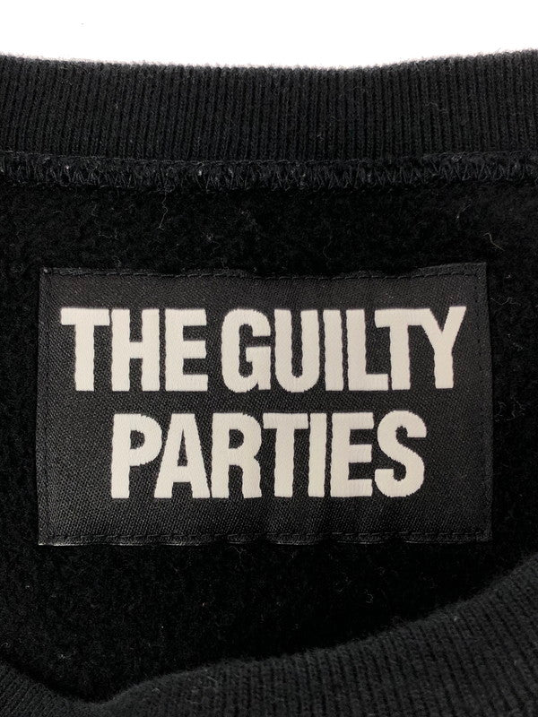 【中古品】【メンズ】 WACKO MARIA ワコマリア GUILTY PARTIES CREWNECK SWEAT ギルティ パーティーズ クルーネック　スウェット 142-260404-rt-01-tag サイズ：M カラー：ブラック 万代Net店