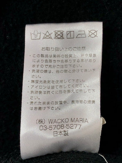 【中古品】【メンズ】 WACKO MARIA ワコマリア GUILTY PARTIES CREWNECK SWEAT ギルティ パーティーズ クルーネック　スウェット 142-260404-rt-01-tag サイズ：M カラー：ブラック 万代Net店