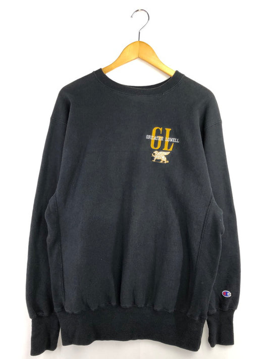 【中古品】【メンズ】 Champion チャンピオン 90's REVERSEWEAVE GREATER LOWELL SWEATSHIRT リバースウィーブ グレーター ローウェル スウェットシャツ 146-260403-rt-13-tagh サイズ：XL カラー：ブラック 万代Net店