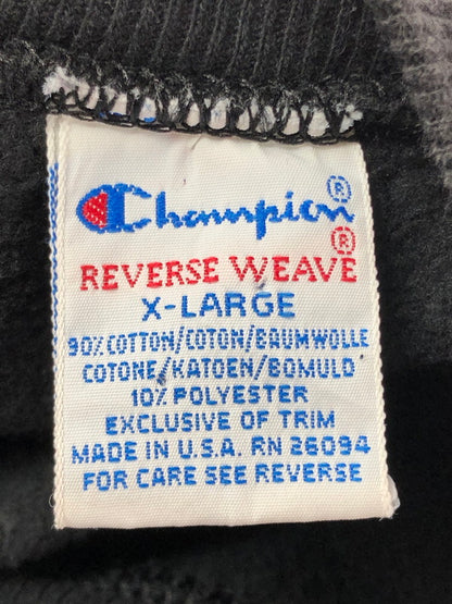 【中古品】【メンズ】 Champion チャンピオン 90's REVERSEWEAVE GREATER LOWELL SWEATSHIRT リバースウィーブ グレーター ローウェル スウェットシャツ 146-260403-rt-13-tagh サイズ：XL カラー：ブラック 万代Net店