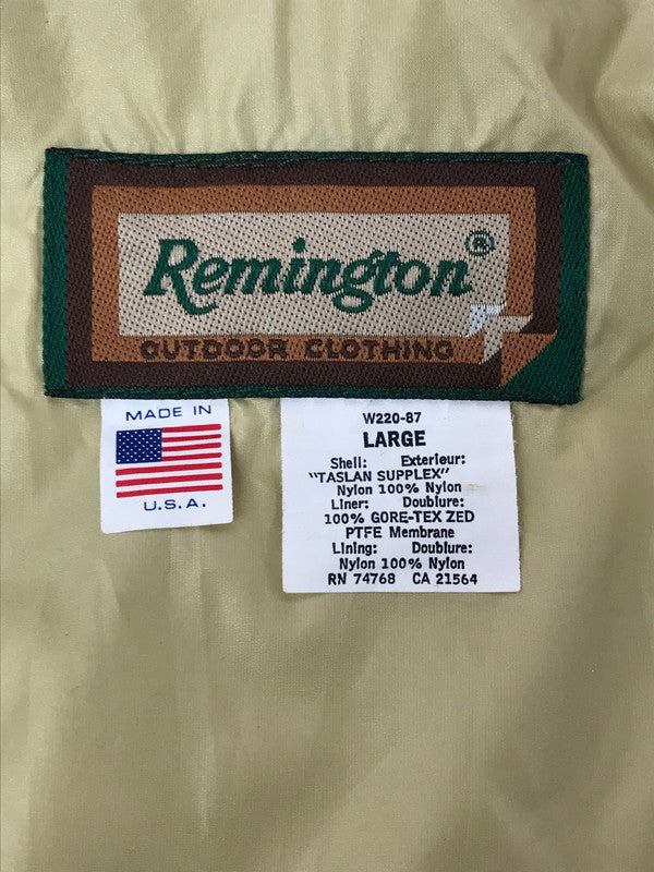 【中古品】【メンズ】 REMINGTON レミントン ～90's USA製 GORE-TEX MOUNTAIN JACKET W220-87 ～90年代 USA製 ゴアテックス マウンテン ジャケット アウター 146-260501-rt-07-tag サイズ：L カラー：グリーン 万代Net店