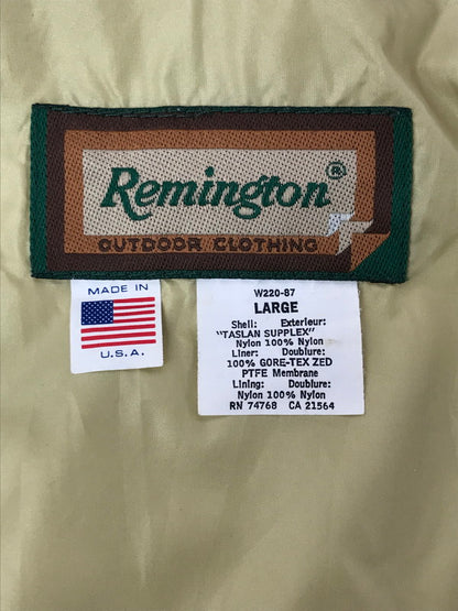 【中古品】【メンズ】 REMINGTON レミントン ～90's USA製 GORE-TEX MOUNTAIN JACKET W220-87 ～90年代 USA製 ゴアテックス マウンテン ジャケット アウター 146-260501-rt-07-tag サイズ：L カラー：グリーン 万代Net店