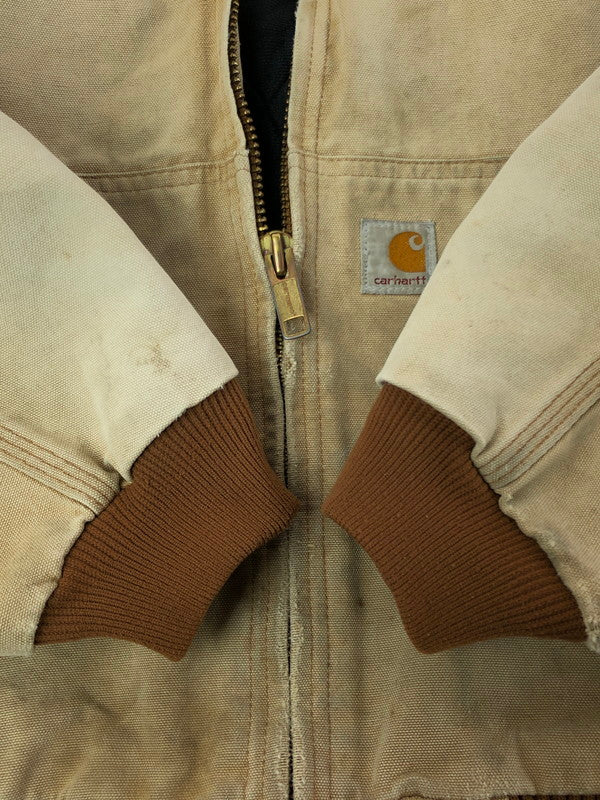 【現状渡し品】【メンズ】 Carhartt カーハート ACTIVE JACKET USA製 15年製 アクティブ ジャケット 146-260404-rt-10-tag サイズ：XL カラー：ブラウン 万代Net店