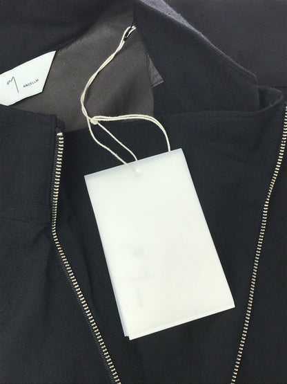 【中古品】【メンズ】 ANCELLM アンセルム WOOL HALF ZIP PULL OVER SHIRT ANC-SH72 ウール ハーフジップ プルオーバー シャツ 140-260405-na-07-tag サイズ：2 カラー：ブラック 万代Net店