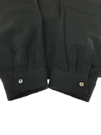 【中古品】【メンズ】 ANCELLM アンセルム WOOL HALF ZIP PULL OVER SHIRT ANC-SH72 ウール ハーフジップ プルオーバー シャツ 140-260405-na-07-tag サイズ：2 カラー：ブラック 万代Net店