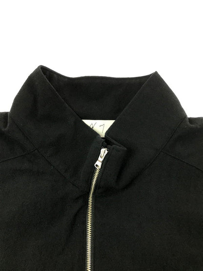 【中古品】【メンズ】 ANCELLM アンセルム WOOL HALF ZIP PULL OVER SHIRT ANC-SH72 ウール ハーフジップ プルオーバー シャツ 140-260405-na-07-tag サイズ：2 カラー：ブラック 万代Net店