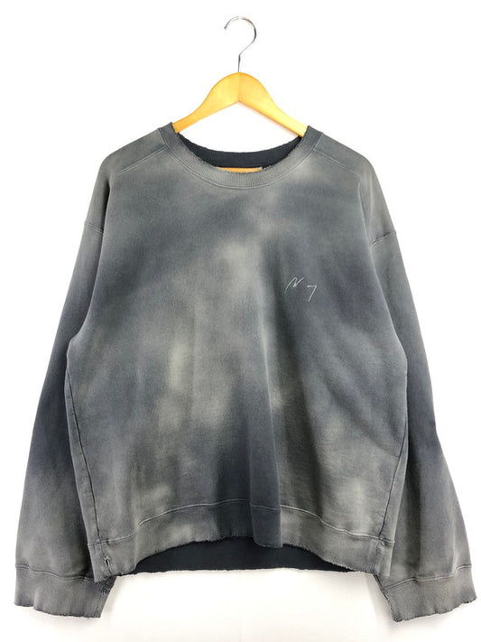 【中古品】【メンズ】 ANCELLM アンセルム UNEVENNESS SWEAT SHIRT ANC-CT145-A アンイーブンネス スウェット シャツ トップス 140-260403-rt-12-tagh サイズ：2 カラー：グレー 万代Net店